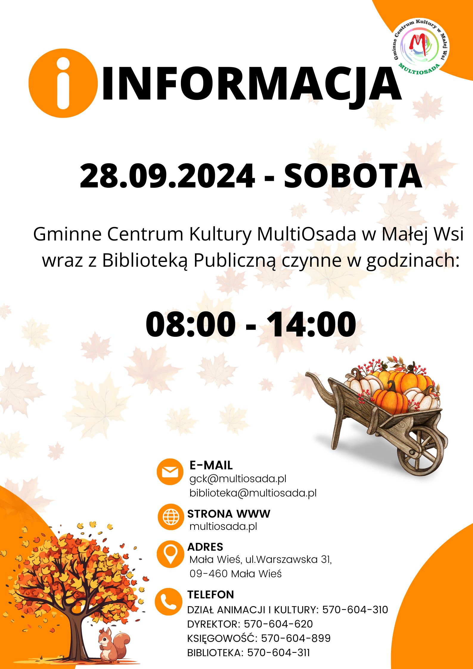 Informacja-biblioteka-wrzesien